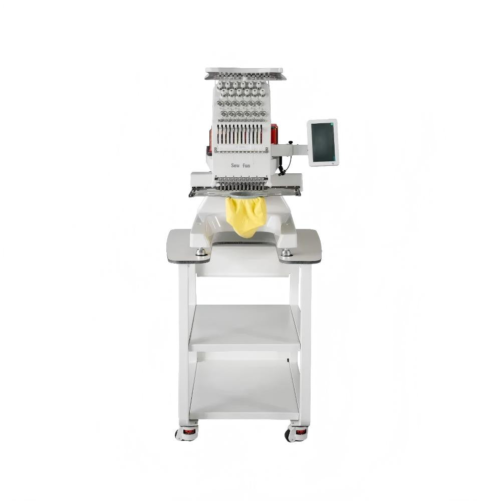Embroidery machine sew fun for home use Compact Embroidery Machine with 12 Needles