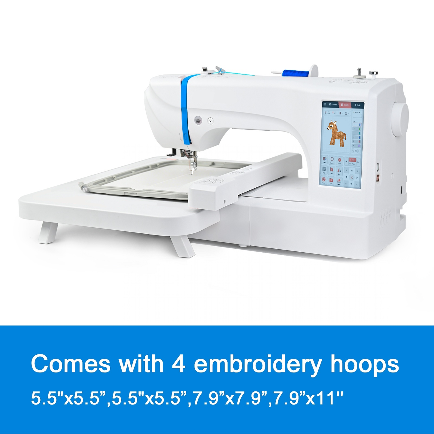 home use embroidery machine single needle sewing embroidery machine hobby embroidery small embroidery business