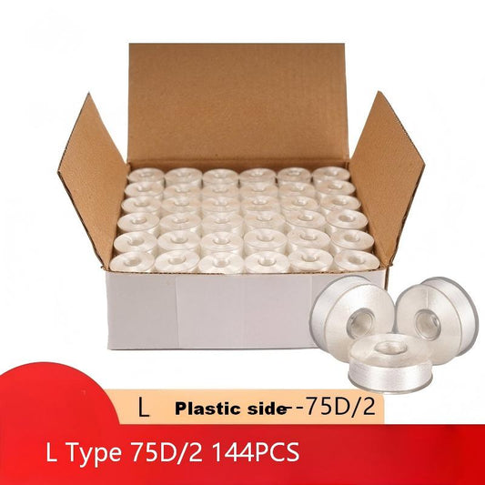 wound bobbins L type for muti needles embroidery machines