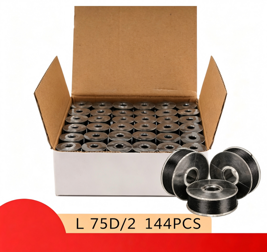 L type wound Bobbins for mult needles emrboidery machines