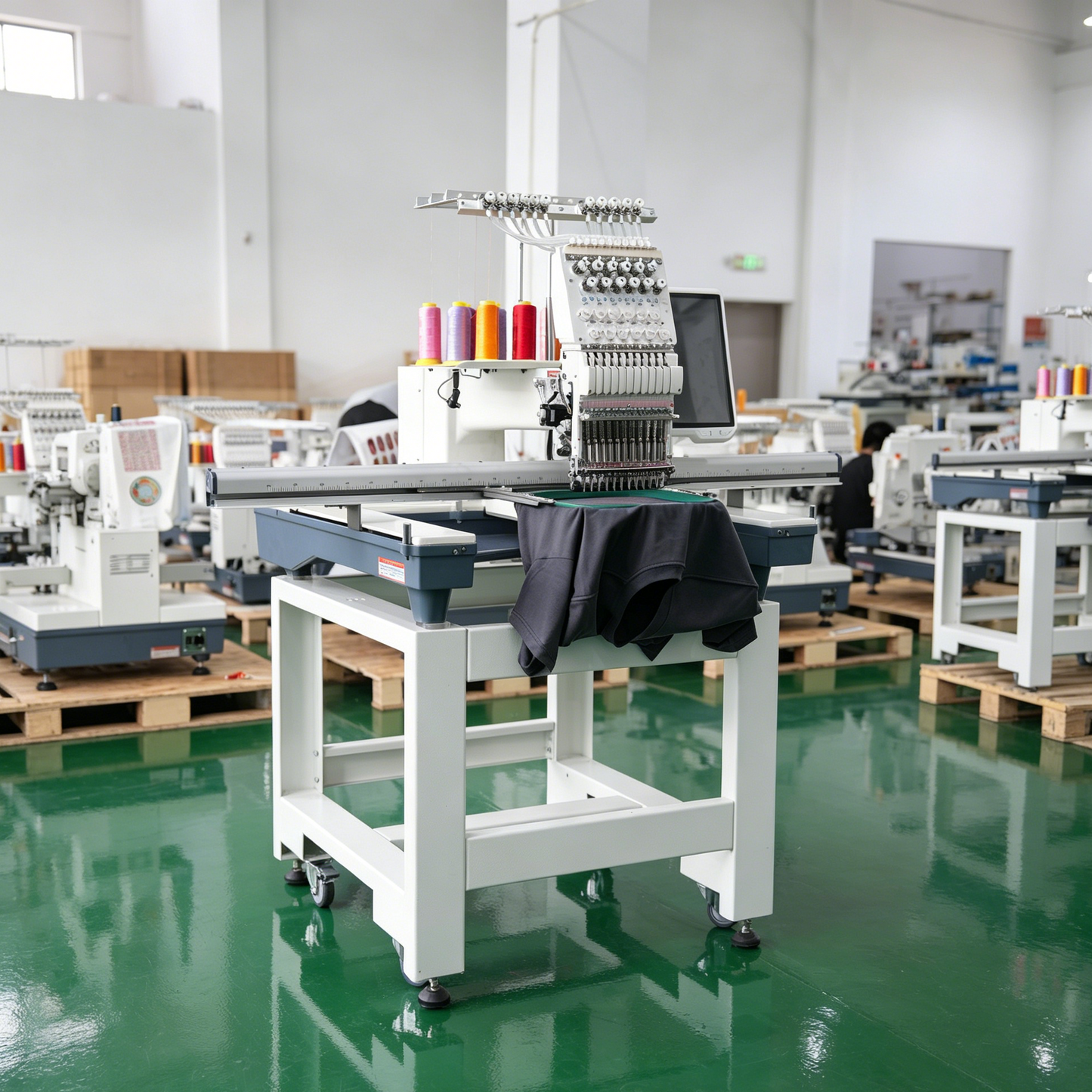 Sewfun SF1201D Large  commerical Embroidery machine 19.69"x47.24" for flat embroidery