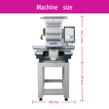 Sewfun SF1501A Cap & Shirt Embroidery Machine 13.78“*19.69”  35x50cm | SF Serie