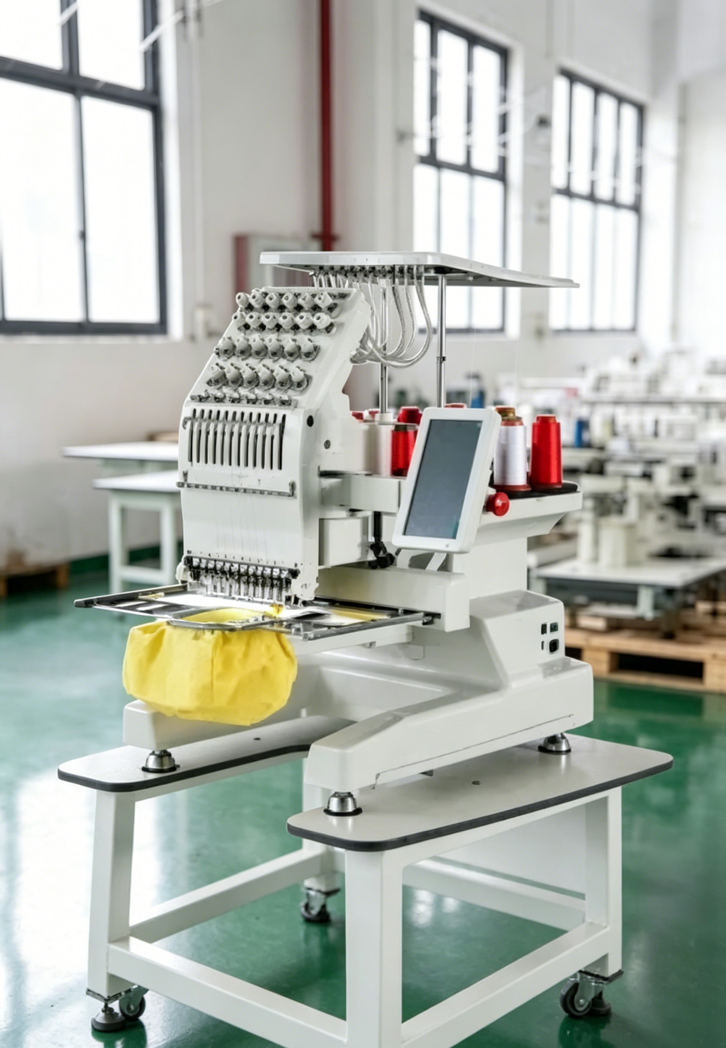 Embroidery machine sew fun for home use Compact Embroidery Machine with 12 Needles