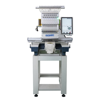 Sewfun SF-1201A1 Commercial Cap Embroidery Machine13.78“*19.69” 35x50cm Hat Embroidery Machine for Small Business – Cap & Shirt